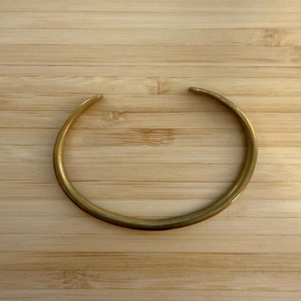 Studebaker Brass Cuff Bracelet